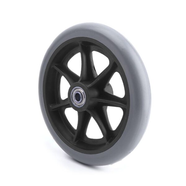 Solid rubber wheelchair casters - Image 3