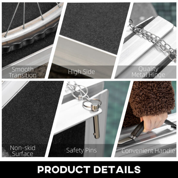 Metal Portable Wheelchair Ramps - Image 2